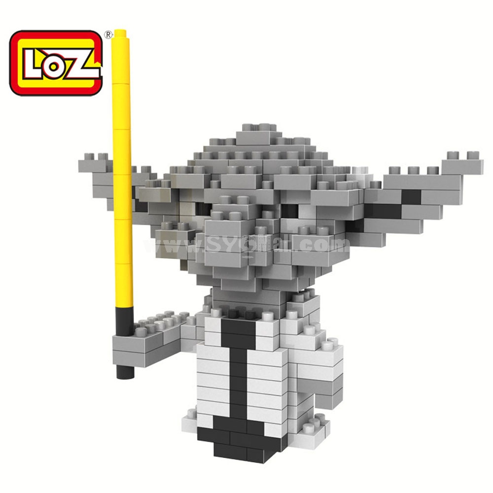 LOZ DIY Diamond Blocks Figure Toy Master Yoda 9336