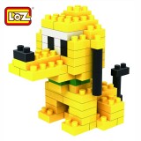 LOZ DIY Diamond Mini Blocks Figure Toy Yellow Dog 9321