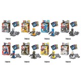 wholesale - Transformation Block Mini Figure Toys Compatible with Lego Parts 8Pcs Set 78044