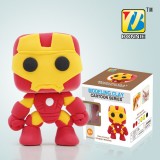 wholesale - DIY Colorful Modeling Clay Figure Toy Iron Man BN9989-2