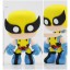 DIY Colorful Modeling Clay Figure Toy Wolverine BN9989-6