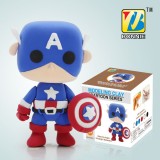 Wholesale - DIY Colorful Modeling Clay Figure Toy Captain America BN9989-1