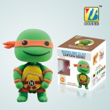 Wholesale - DIY Colorful Modeling Clay Ninja Turtles Figure Toy Michelangelo BN9990-3