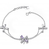Wholesale - ZIBAONI Steling Silver Clover Bracelet