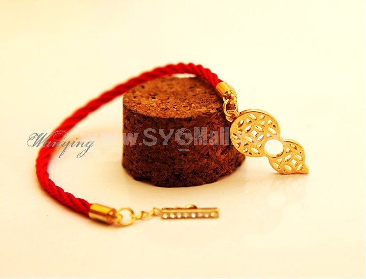 Wanying Lovely Calabash Knit Bracelet