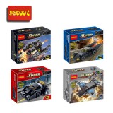 wholesale - Super Heroes Batman Chariots Building Blocks Mini Figure Toys 4Pcs Set 7004-7007