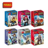 wholesale - League of Legends Block Mini Figure Toys Compatible with Lego Parts 6Pcs Set 201-206