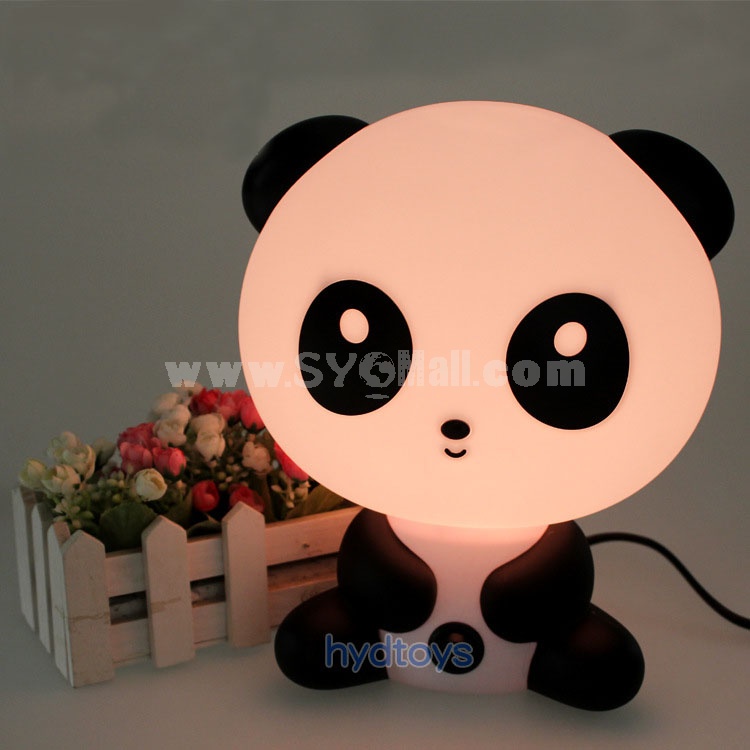 Cartoon Plug-in Desk Lamp Night Light -- Panda