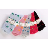 Wholesale - 10pcs/Lot Cartoon Women Winter Thickened Woolen Socks Room Socks -- Mickey Mixed Colors