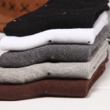 Wholesale - 10pcs/Lot Men Winter Thickened Cotton Socks Formal Socks Little Dots Mixed Colors