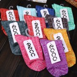 Wholesale - 10pcs/Lot Harajuku Style Vintage Women Cotton Socks Solid Color Mixed Colors