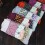10pcs/Lot Ethnic Style Women Winter Thickened Cony Hair Socks Room Socks -- V-shape Mixed Colors