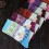 10pcs/Lot Ethnic Style Women Winter Thickened Cony Hair Socks Room Socks -- Snowflakes Mixed Colors