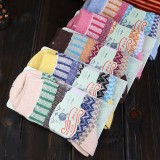 Wholesale - 10pcs/Lot Ethnic Style Women Winter Thickened Cony Hair Socks Room Socks -- Bars Mixed Colors