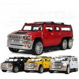 Wholesale - Hummer H2 SUV Diecast EWB Metal Model Car With Pulling Back Power 17*6*5.5cm/6.69*2.36*2.17inch