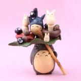 Wholesale - Totoro Jenga Action Figurines DIY Model Toy 5pcs Set