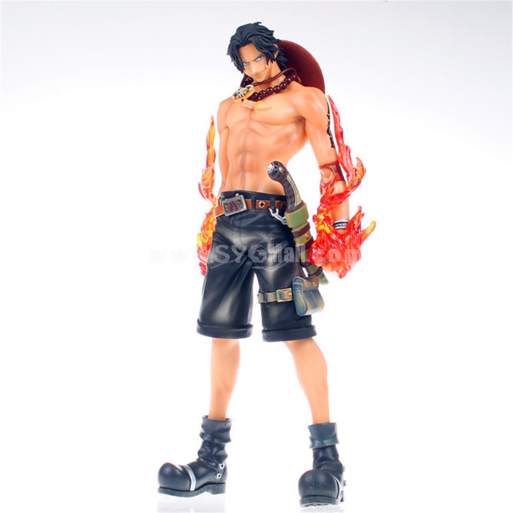 One Piece Large Size Ace Action Figure Model Toys