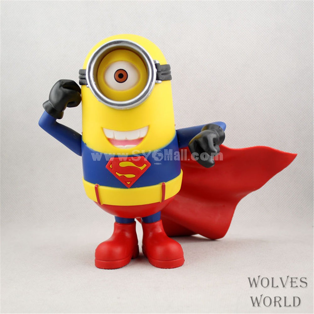 Despicable Me 2 Figure Cute 3d Minions Model Superman Minion Cosplay Gifts 