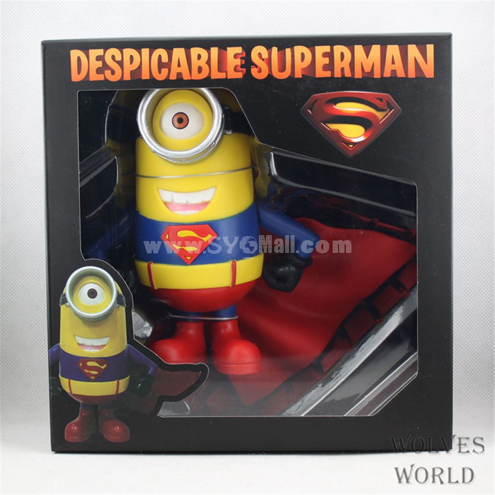 Despicable Me 2 Figure Cute 3d Minions Model Superman Minion Cosplay Gifts 