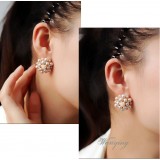 Wholesale - Wanying Exaggerate Pearl Women Stud Earrings