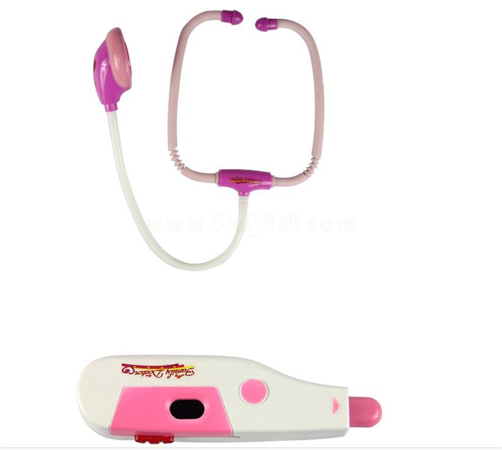 Pink Aimy Child Toy Doctor Play Set Toy With Sound And Lights 