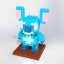 Weagle DIY Diamond Mini Blocks Figure Toy Lilo cartoon stitch 2219