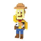 Wholesale - Weagle Cowboy Woody Sheriff DIY Diamond Mini Blocks Figure Toys 2241