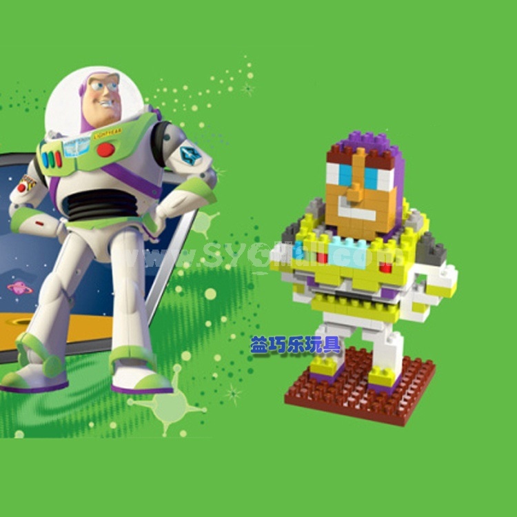 Weagle DIY Diamond Mini Blocks Toy Story Cartoon Buzz Light Year 2218