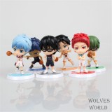 Wholesale - Kuroko's Basketball PVC Action Figures Toys 6Pcs Set