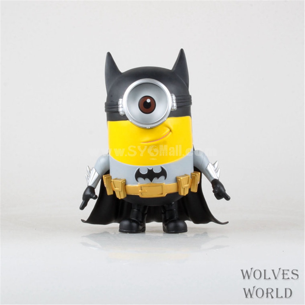 Despicable Me Batman Minions PVC Action Figures Toys