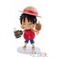 One Piece Luffy Doll Mini PVC Action Figures Toys 3Pcs Set