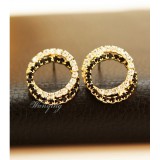 Wholesale - Wanying Stylish Exaggerate Crystal Stud Earrings