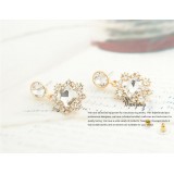 Wholesale - Wanying Exquisite Shiny Stud Earrings
