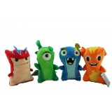 wholesale - Slugterra Plush Toys Stuffed Animals Doc Burpy Bludgeon Joules Soft Dolls 4Pcs Set 15cm/6inch Tall