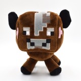 Wholesale - Minecraft Overworld Minecraft Baby Cow Plush Toy 16cm/6inch