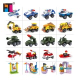 Wholesale - Fire Engineering Military Blocks Mini Figure Toys Compatible with Lego Parts 20Pcs Set TS001
