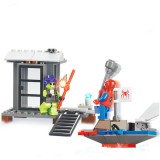 Wholesale - Superman Spider Blocks Mini Figure Toys Compatible with Lego Parts 2Pcs Set 87002