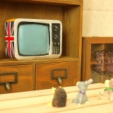 Wholesale - Zakka Vintage TV Set Piggy Bnak Money Box 