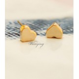 Wholesale - Wanying Simple Heart Stud Earrinsg