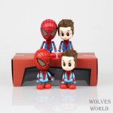 Wholesale - Spider-Man 2 Peter Action Figures Toys 2Pcs Set
