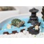 Mini Garden Turtle Action Figures Toy 3Pcs Set