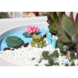 Wholesale - Mini Garden Frog Action Figures Toy 3Pcs Set