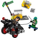 wholesale - Teenage Mutant Ninja Blocks Figure Toys Compatible with Lego Parts-Motorcycle Fleeing 87Pcs 10261