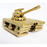 Wholesale - Pure Manual Simulation Bullet Casings Military Model Toy-Disc Large Tank