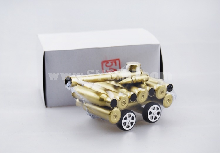 Pure Manual Simulation Bullet Casings Military Model Toy-Memory 54 Wheel Tank