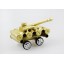 Pure Manual Simulation Bullet Casings Military Model Toy-Memory 54 Wheel Tank