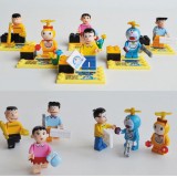 Wholesale - Doraemon Blocks Mini Figure Toys Compatible with Lego Parts 6Pcs Set 15901-15906 