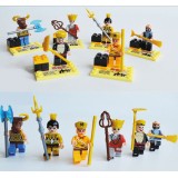 wholesale - Journey To The West  Blocks Mini Figure Toys Compatible with Lego Parts 6Pcs Set 10901-10906