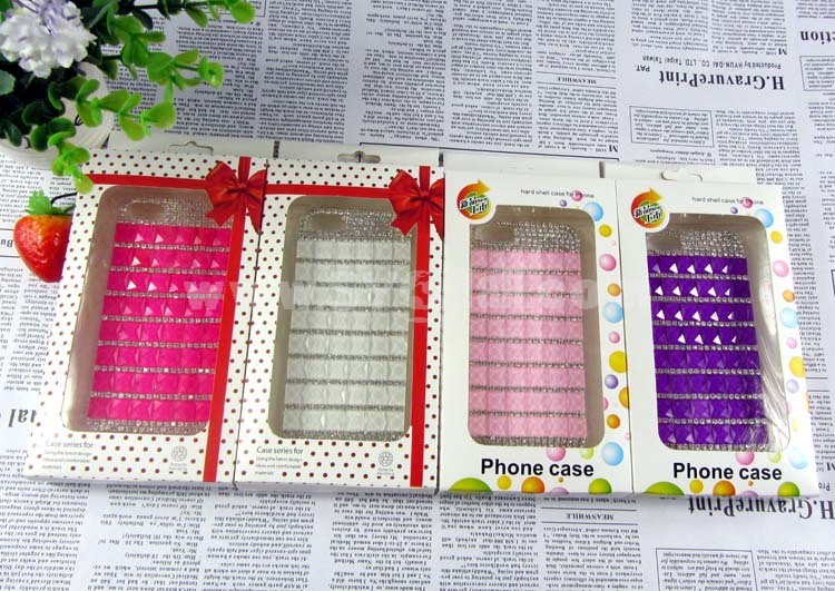 Color Square Crystal Diamond iPhone6/6plus Protection Case