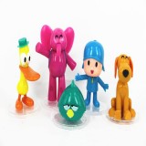 Wholesale - Pocoyo Zinkia Action Figures Toy 5Pcs Set 5-10cm/2-3.9inch